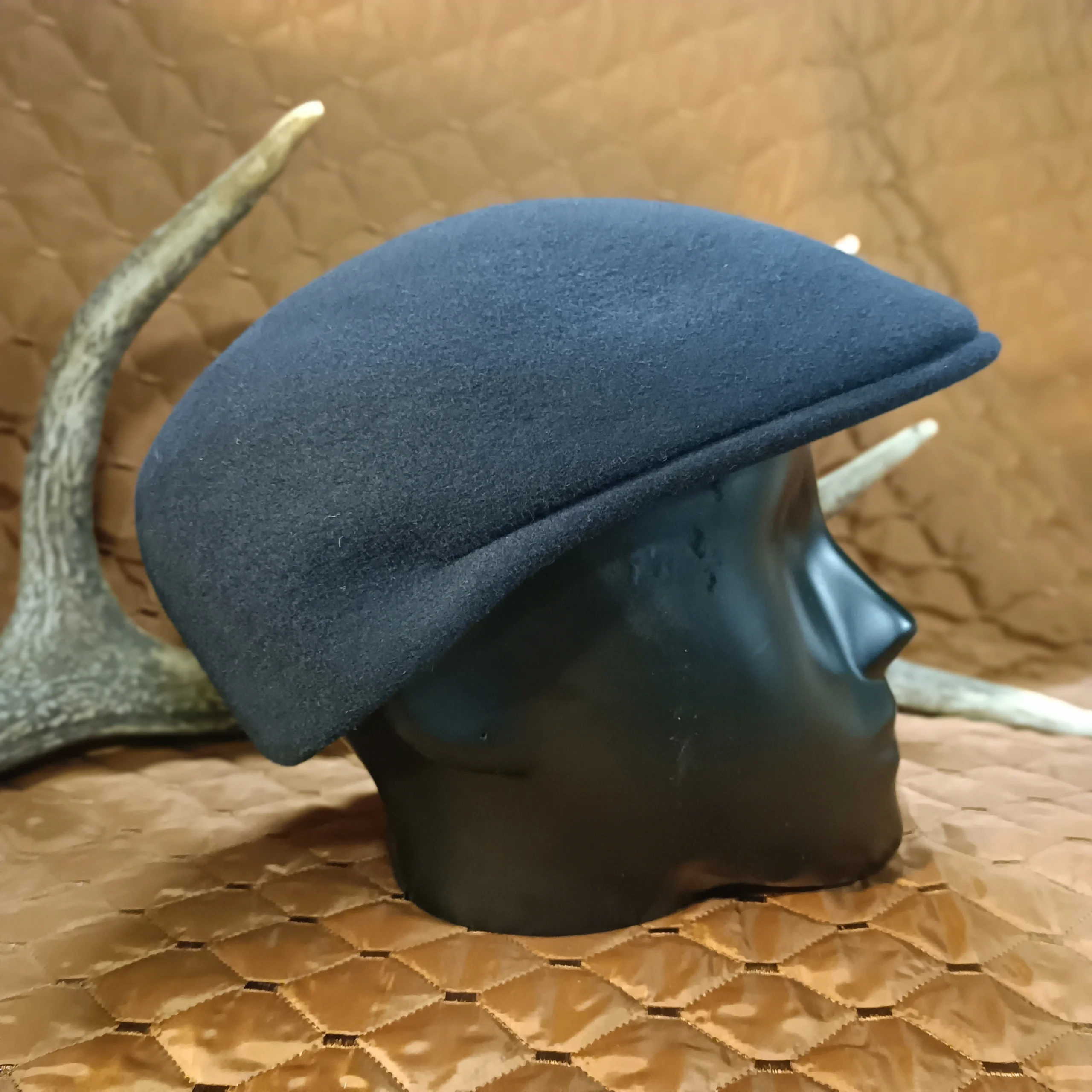 Casquette rustique bleu marine – Image 2