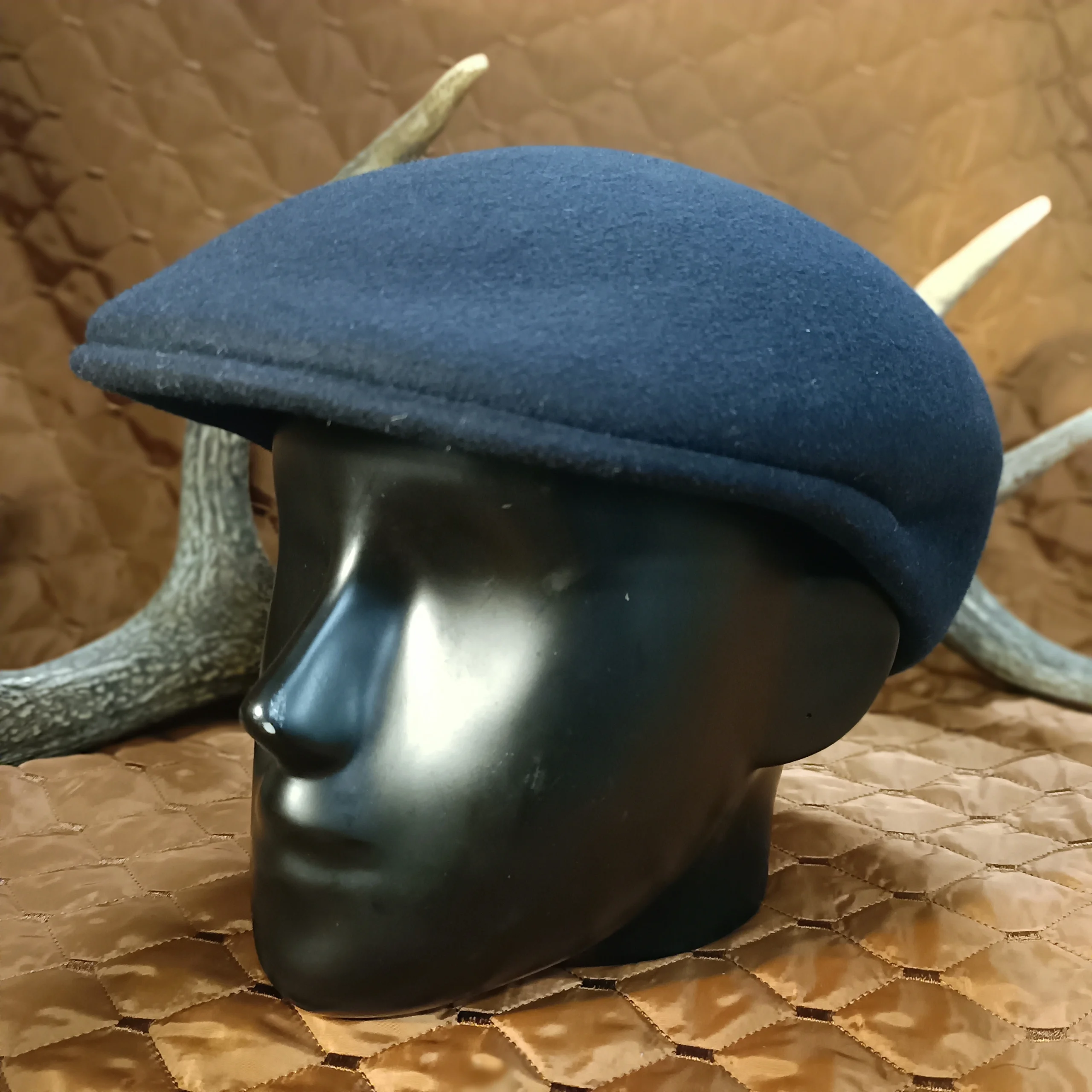 Casquette rustique bleu marine