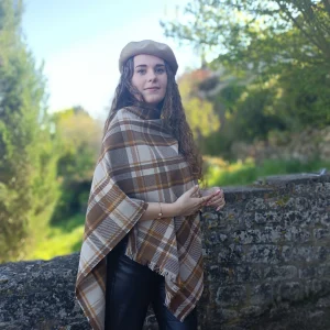 cape drapée "cottage chic"