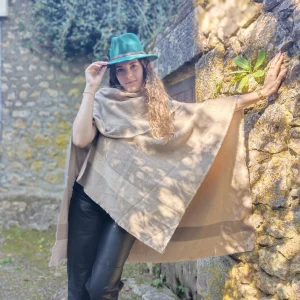 cape drapée "sous bois"